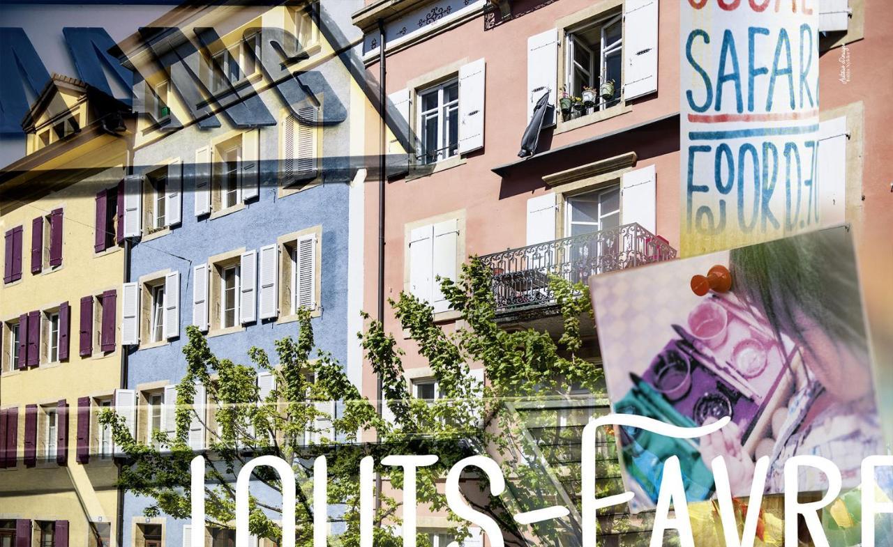 B&B Louis-Favre 21 Neuchâtel Kültér fotó