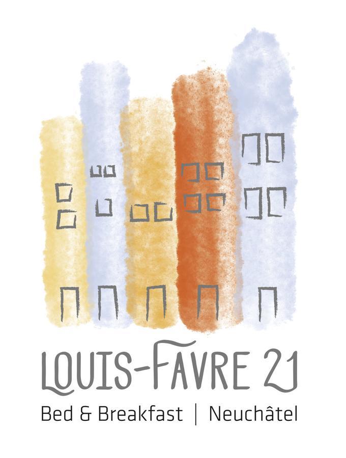 B&B Louis-Favre 21 Neuchâtel Kültér fotó